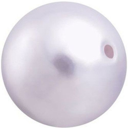 Swarovski 2mm Round Crystal Pearls, Lavender (Qty: 50)