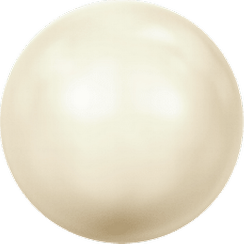 Brilliance 3mm Round Crystal Pearls, Creamrose (Qty: 50)