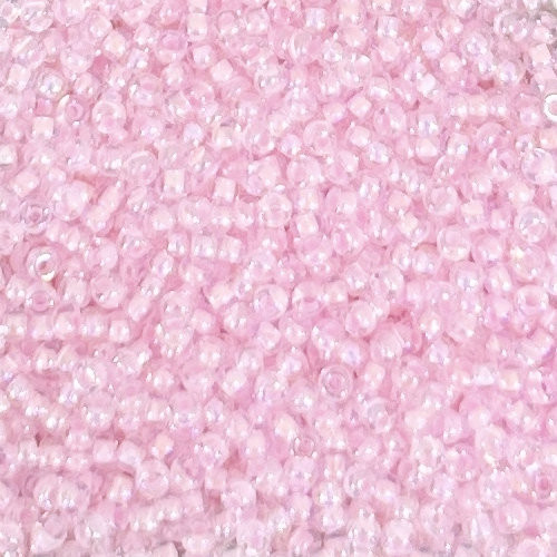 11-0272, Pink-Lined Crystal AB (28 gr.) Miyuki