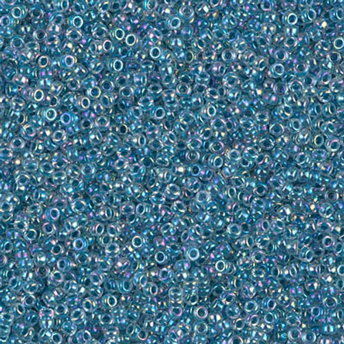 11-0279, Marine Blue-Lined Crystal AB (28 gr.) Miyuki