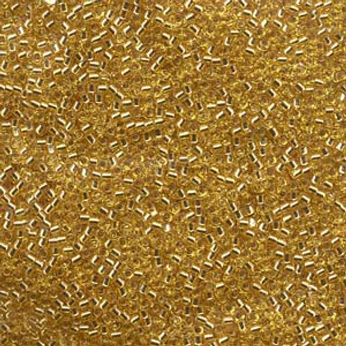 Size 11, DB-0042, Silver-Lined Gold (10 gr.)