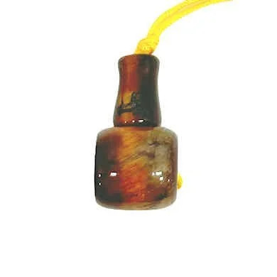 Gemstone Guru Bead Set, 3-hole, for Mala/Prayer Beads, 12mm, Tigers Eye (Qty: 1)