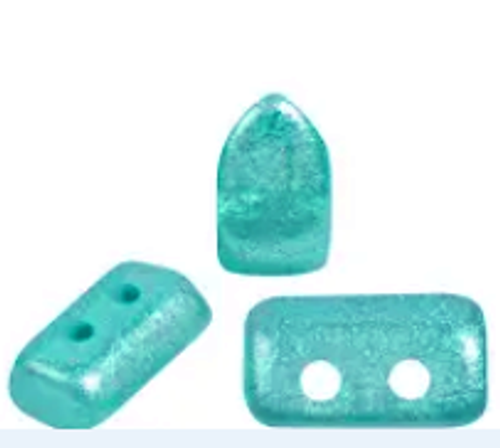 Piros par Puca Beads, Riviera Sea Green (5 grams/~75 beads)