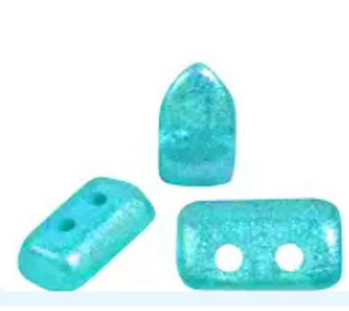 Piros par Puca Beads, Riviera Azure (5 grams/~75 beads)