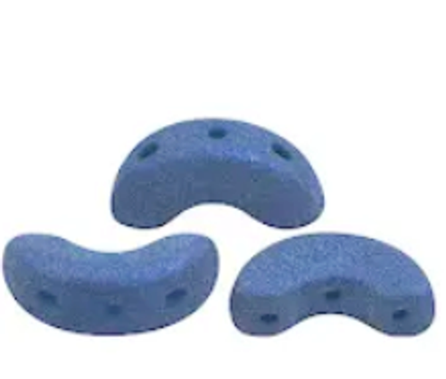Arcos par Puca Beads, Trendy Royal Blue Matte (Qty: 25)