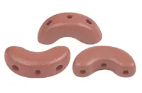 Arcos par Puca Beads, Vogue Matte Terracotta (Qty: 25)