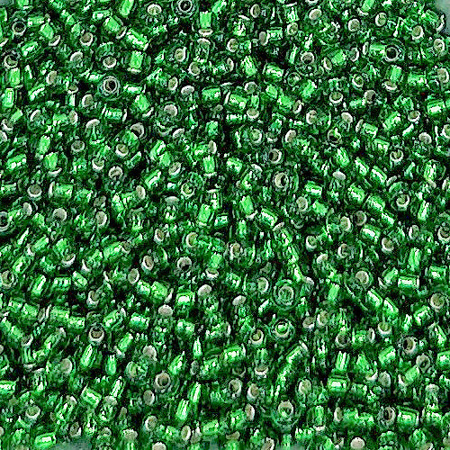 11-0016, Silver Lined Green (28 gr.) Miyuki