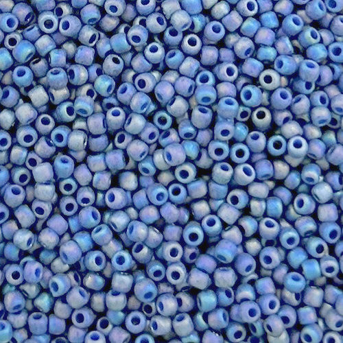 11-2636F, Semi Glazed Soft Blue AB (28 gr.)  Toho