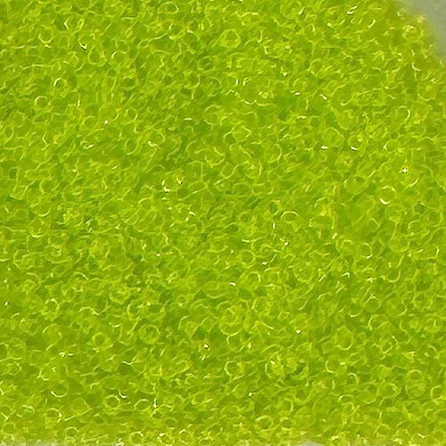 15-0004, Transparent Lime Green (14 gr.) Toho