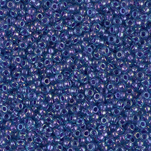 11-1827, Sparkling Purple Color-Lined Aqua Luster (28 gr.) Miyuki