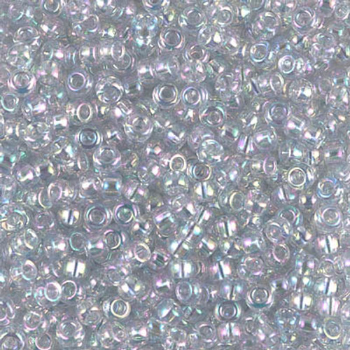 8-2443, Transparent Light Marine Blue Gold Luster (28 gr.) Miyuki