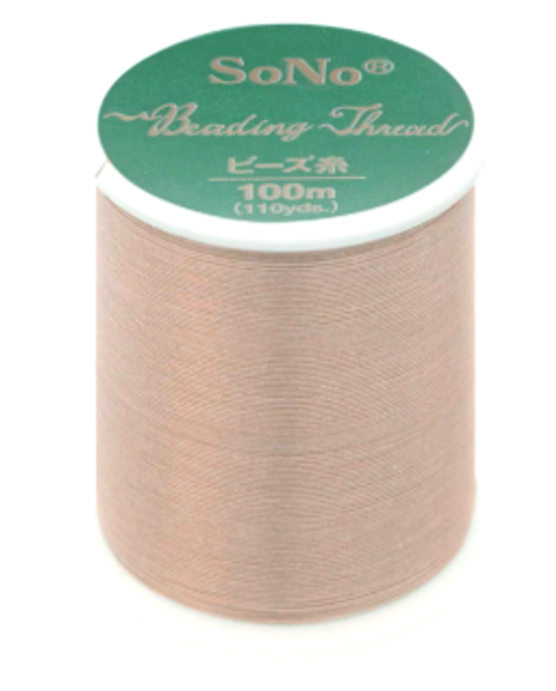 SoNo Beading Thread, Natural, 330dtex (110 yd)
