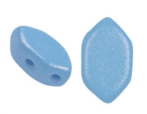 Paros par Puca Beads, Vogue Matte Celestial Blue (Qty: 25)