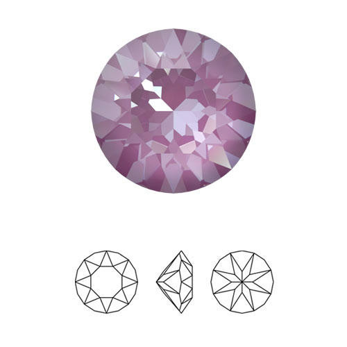 39ss (8mm) Swarovski Crystal Paradise Purple Lux Chaton, Unfoiled (Qty: 6)