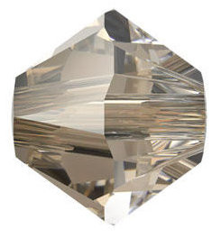 Swarovski 5328, 3mm Bicone, Crystal Bronze (Qty: 25) 