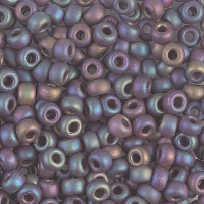 6-0409FR, Matte Opaque Chocolate AB (28 gr.) Miyuki 