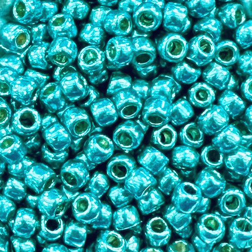 6-PF0569, PermaFinish Galvanized Teal (28 gr.) Toho 