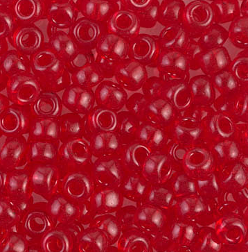 6-0140D, Transparent Dark Red Orange (28 gr.) Miyuki 