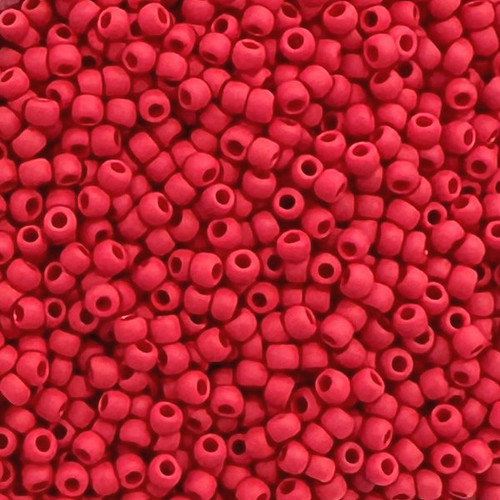 11-0045F, Matte Opaque Red (28 gr.) Toho