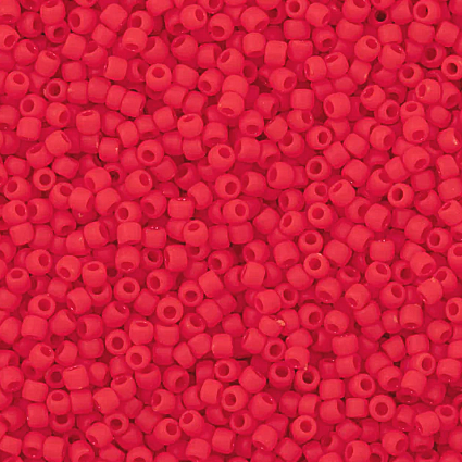 11-0045AF, Matte Opaque Cherry Red (28 gr.) Toho