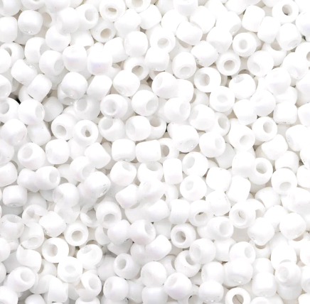 8-0761, Matte Opaque White AB (28 gr.) Toho