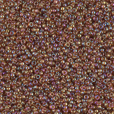 15-0257, Transparent Topaz AB (14 gr.) Miyuki (Matches DB-170)