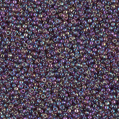 15-0294, Transparent Dark Smoky Amethyst AB (14 gr.) Miyuki (Matches DB-1244)