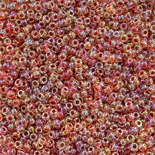 15-0342, Berry-Lined Light Topaz AB (14 gr.) Miyuki (Matches DB-0088)