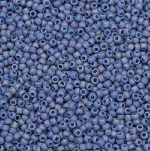 15-2636F, Semi-Glazed Soft Blue AB (14 gr.) Toho