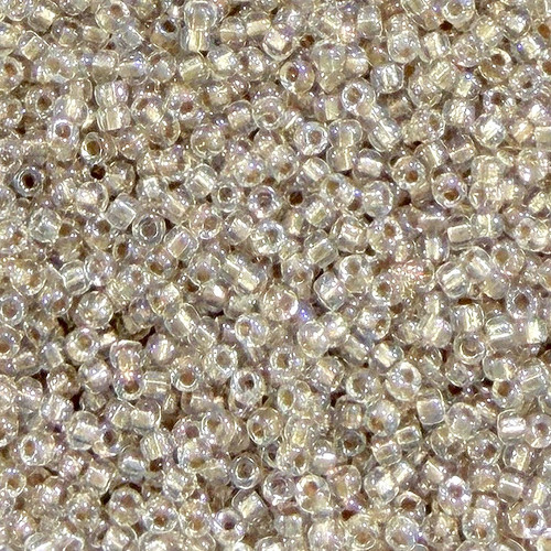 11-1521, Sparkling Beige-Lined Crystal (28 gr.) Miyuki (Discontinued)