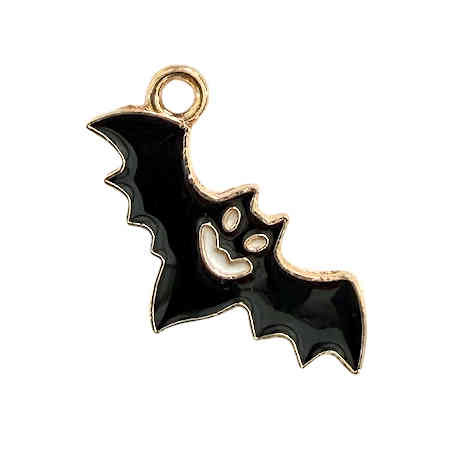 Bat Charm, 23 x 12mm (Qty: 1) 