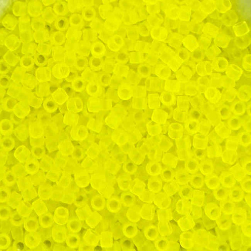 TOHO Aiko 11-12F, Transparent Frosted Lemon (5 grams)