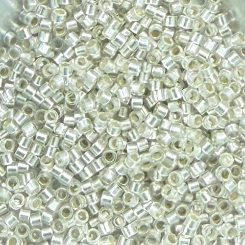 TOHO Aiko 11-21F, Matte Silver-Lined Crystal (5 grams)