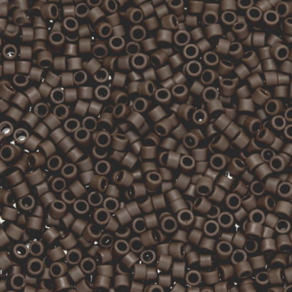 TOHO Aiko 11-46F, Opaque Frosted Dark Brown (5 grams)
