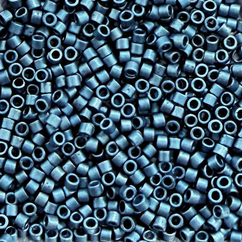 TOHO Aiko 511F, Matte Galvanized Peacock Blue (5 grams)
