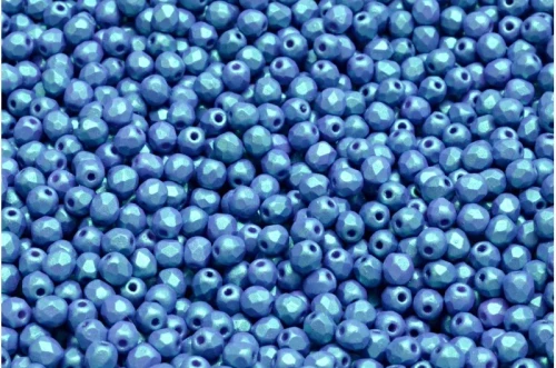 3mm Fire Polish, Tropical Blue Grape (Qty: 50) Not available in the US in FP