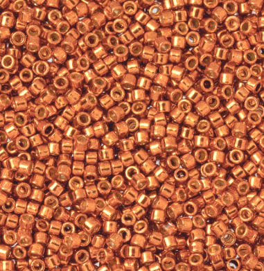 TOHO Aiko 11-PF562, PermaFinish Galvanized Saffron (5 grams)