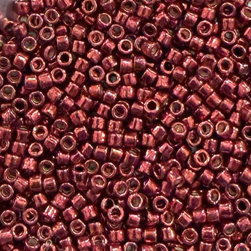 TOHO Aiko 11-PF564, PermaFinish Galvanized Burgundy (5 grams)