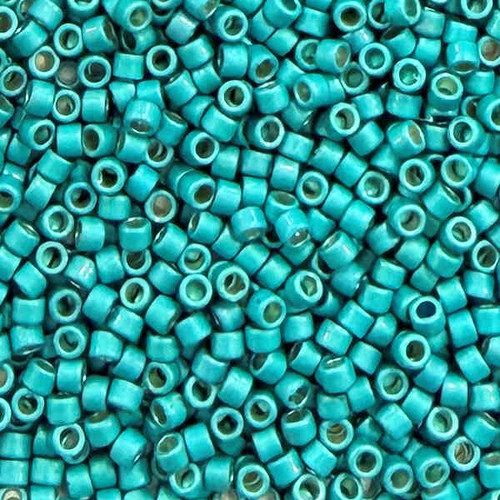 TOHO Aiko 11-PF569F, PermaFinish Galvanized Teal (5 grams)
