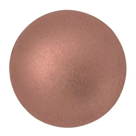 14mm Cabochon par Puca, Copper Gold Matte (Qty: 1) Overstock