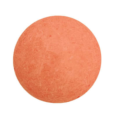 14mm Cabochon par Puca, Opaque Apricot (Qty: 1) Overstock