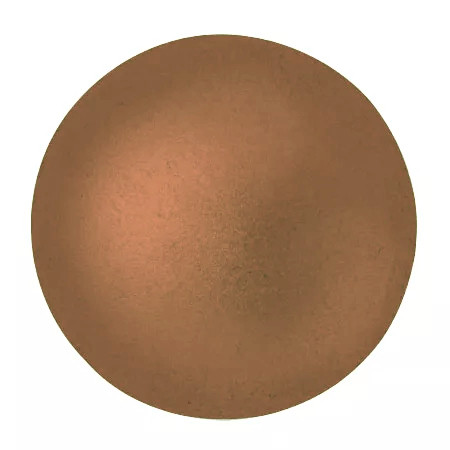 14mm Cabochon par Puca, Matte Bronze Red (Qty: 1) Overstock