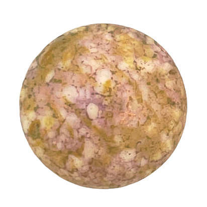 14mm Cabochon par Puca, Rose Gold Ceramic Look (Qty: 1) Overstock