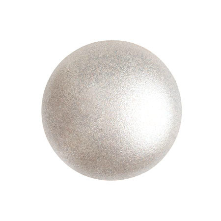 18mm Cabochon par Puca, Matte Metallic Beige (Qty: 1) Overstock