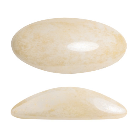 Athos par Puca, Opaque Beige Ceramic Look, 20 x 10 x 6mm (Qty: 1) Overstock