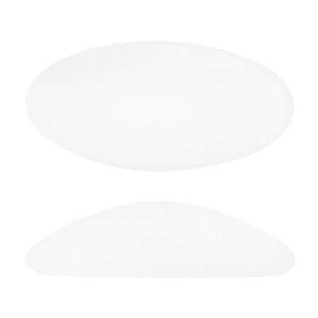 Athos par Puca, Crystal Matte, 20 x 10 x 6mm (Qty: 1) Overstock