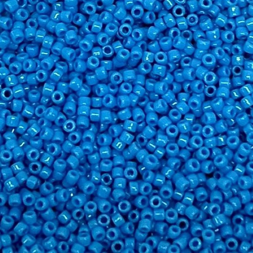 15-0412E, Opaque Turquoise Blue (14 gr.) Overstock