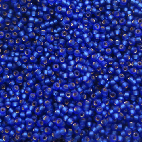 15-F0020, Matte Silver-Lined Cobalt (14 gr.) Overstock
