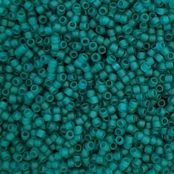15-0007BDF, Transparent Frosted Teal (14 gr.) Toho Overstock