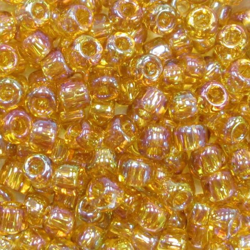 6-0251, Transparent Light Topaz AB (28 gr.) Miyuki Overstock